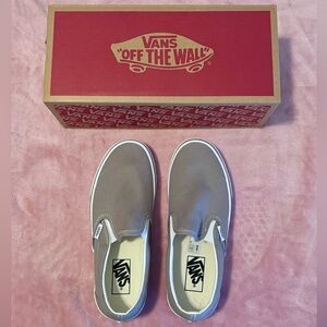 Vans Classic Charcoal Slip-On Size 8